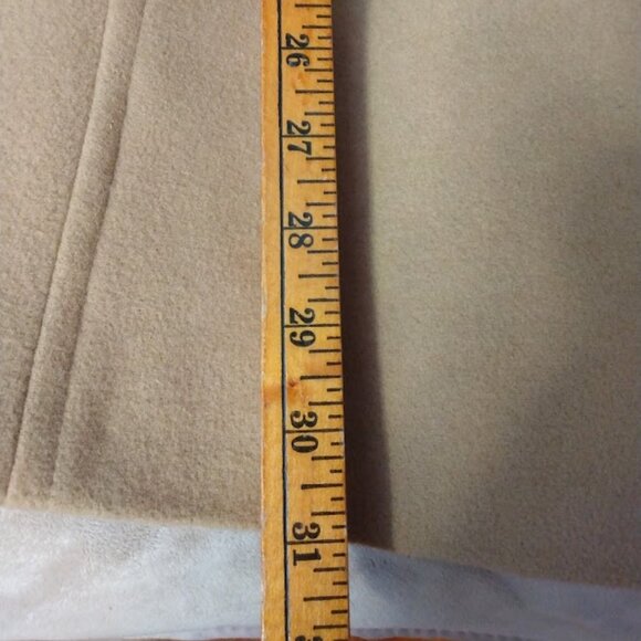 London Fog Wool Blend Double Breasted Pea Coat Women Plus Sz 3X** Camel Tan - Picture 10 of 16